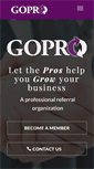 Mobile Screenshot of gopronetworking.com